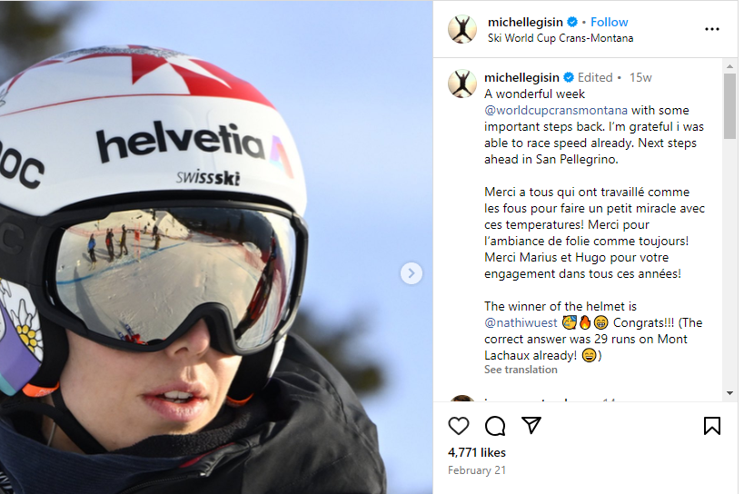 Michelle Gisin Freund: Liebesglück perfekt! Skistar verlobt sich mit Luca de Aliprandini