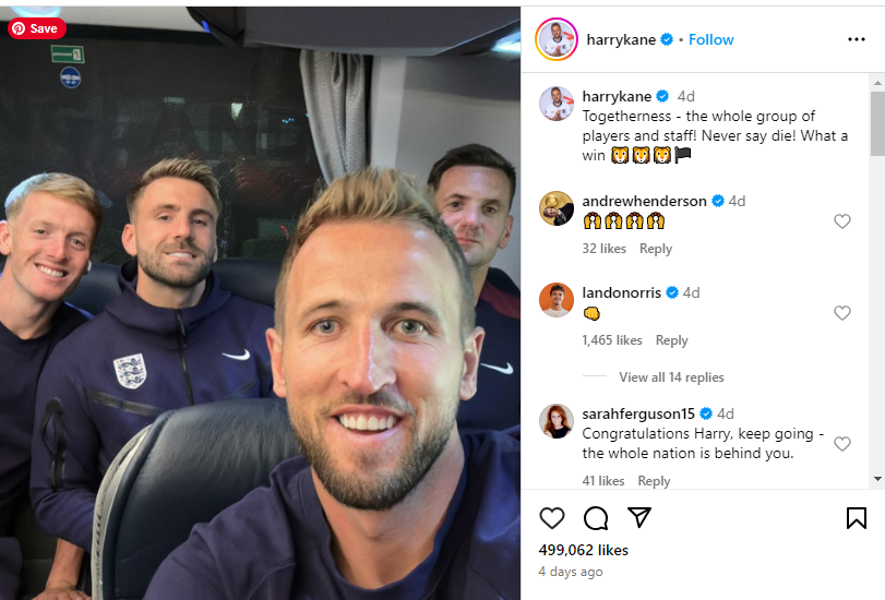 Harry Kane Größe