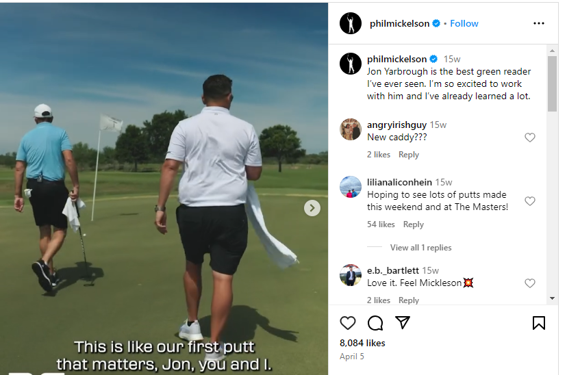 Phil Mickelson Vermögen