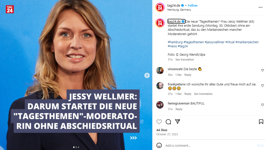 Jessy Wellmer schwanger?